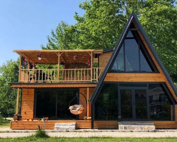 Aybastı A-Frame Üçgen Bungalov